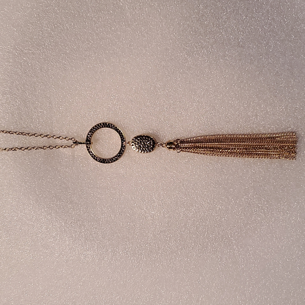 Long Ballet Tassel Necklace